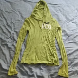 Green Hollister Hoodie